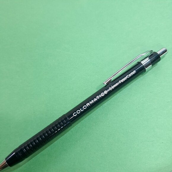 FABER CASTELL Colormatics 0.5mm MECHANICAL PENCIL black fabercastell Japan Vntge - Picture 1 of 4